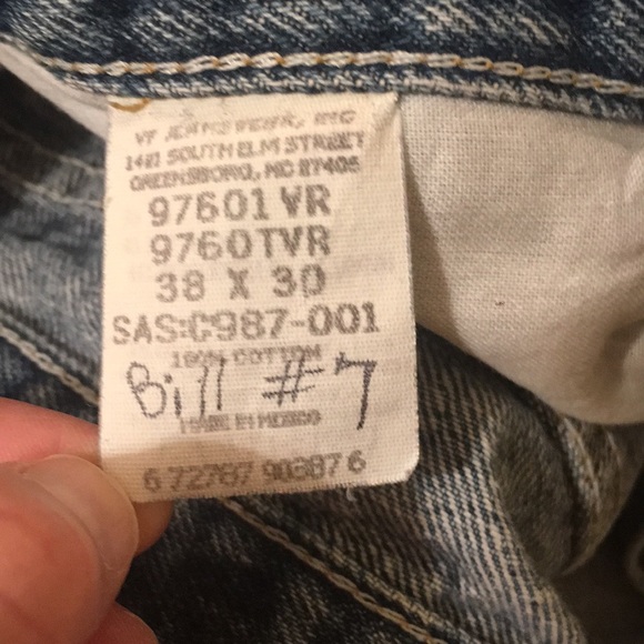 Men’s Wrangler Authentic Jeans, size 38 X 30 - Picture 3 of 7